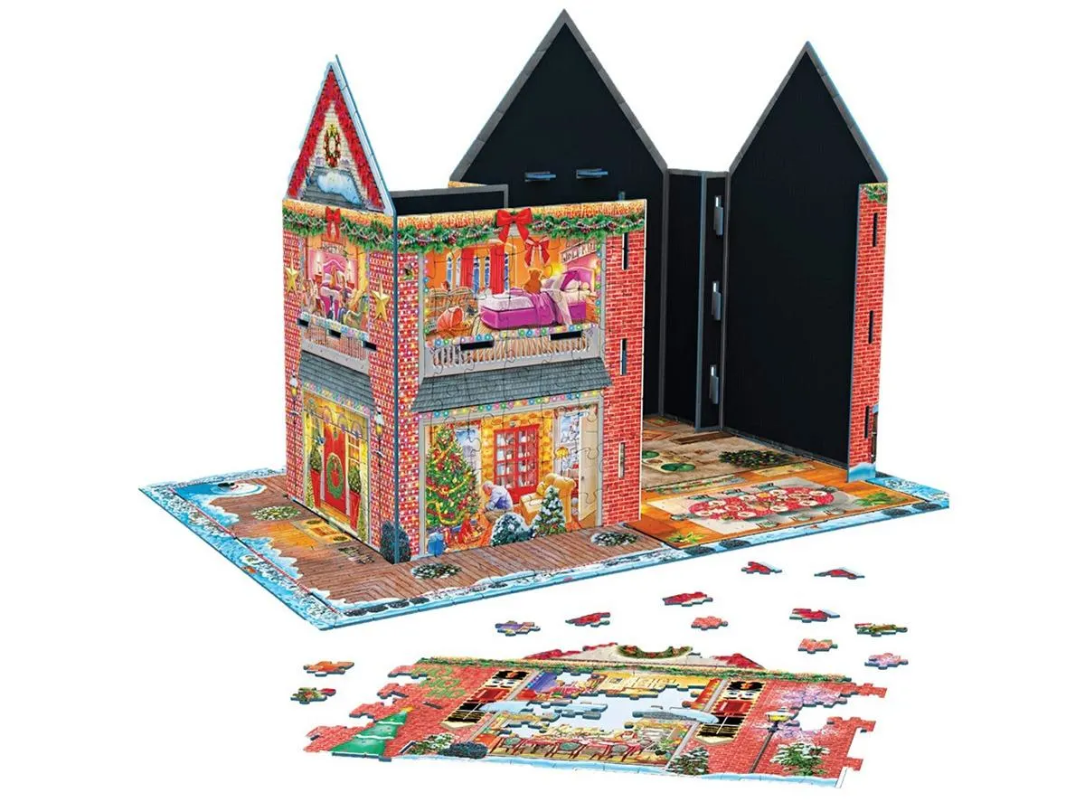 3D Puzzle - Christmas House