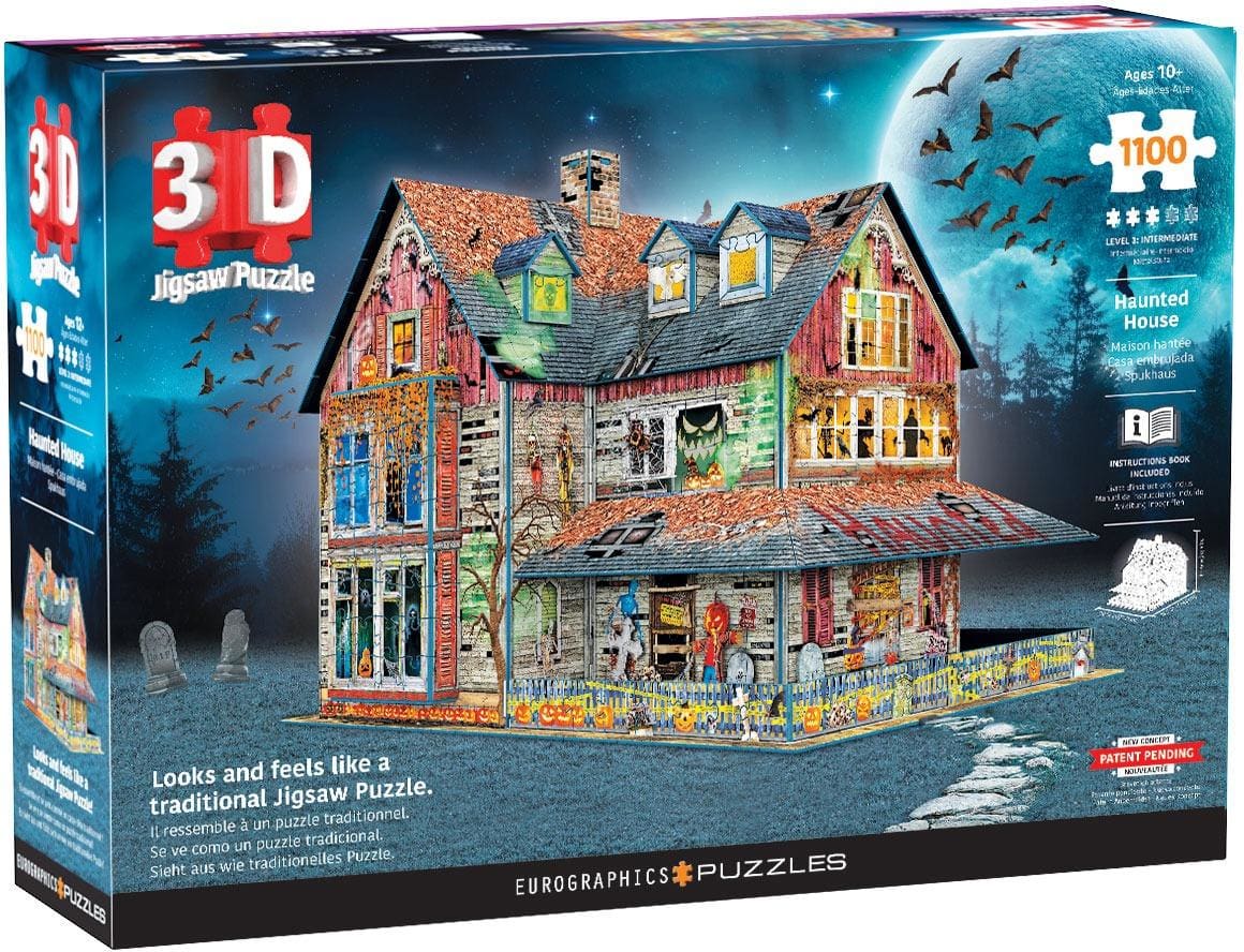 3D Puzzle - Haunted House