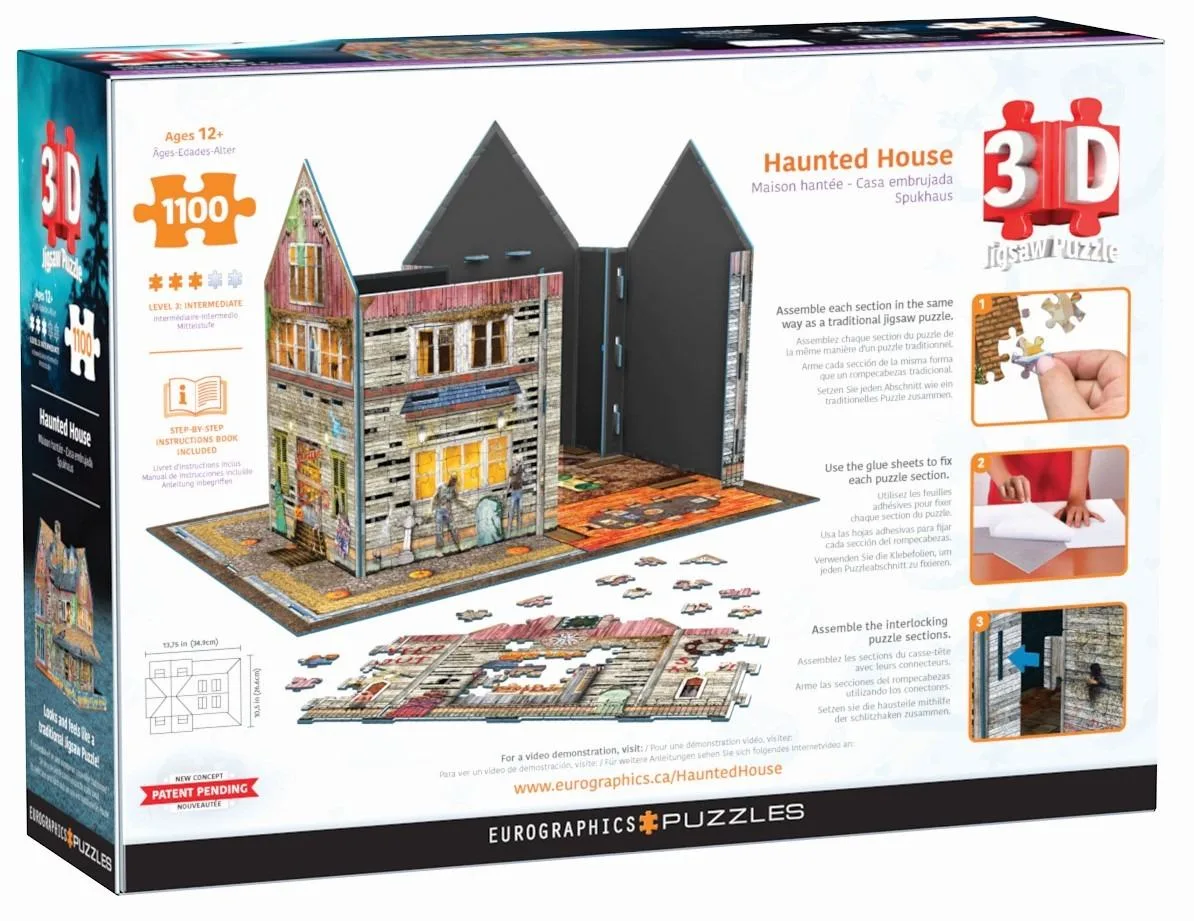 3D Puzzle - Haunted House