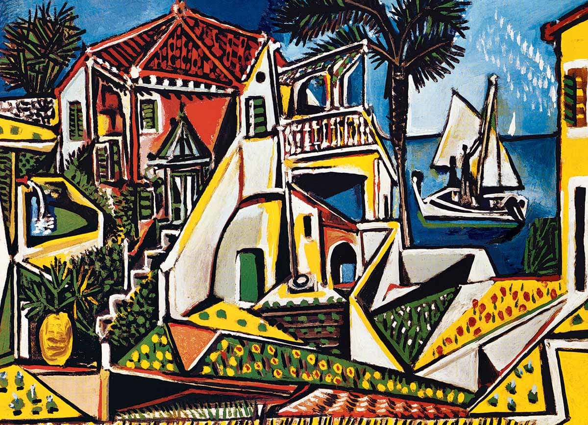 Mediterranean Landscape Contemporary & Modern Art