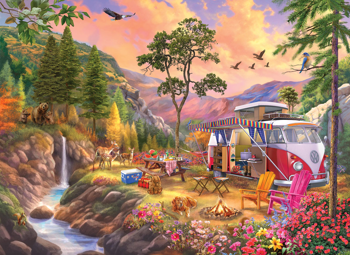Camper's Paradise  Vehicles Jigsaw Puzzle