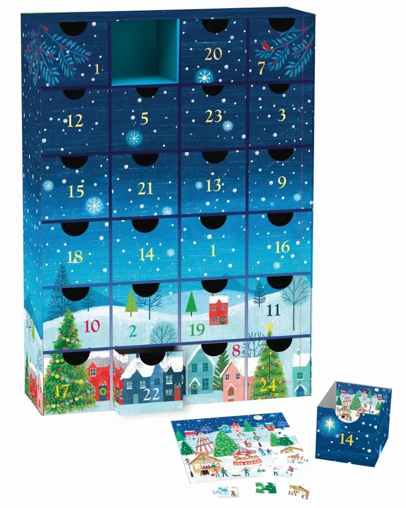 Christmas Village Advent Calendar
