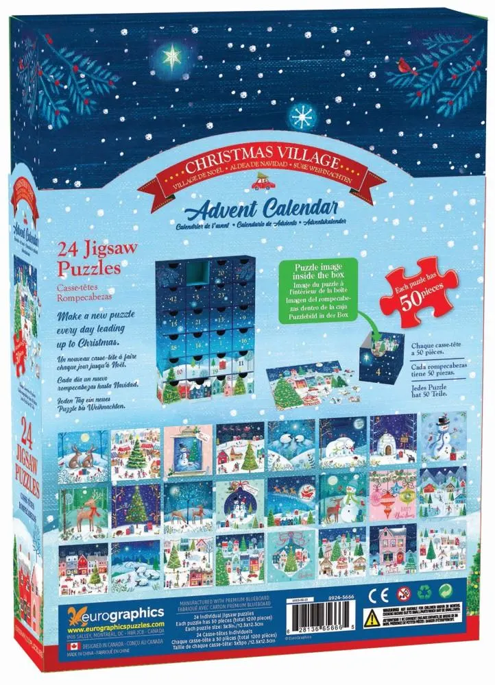Christmas Village Advent Calendar