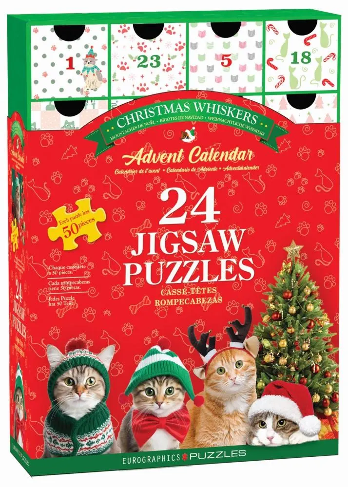 Christmas Whiskers Advent Calendar Cats