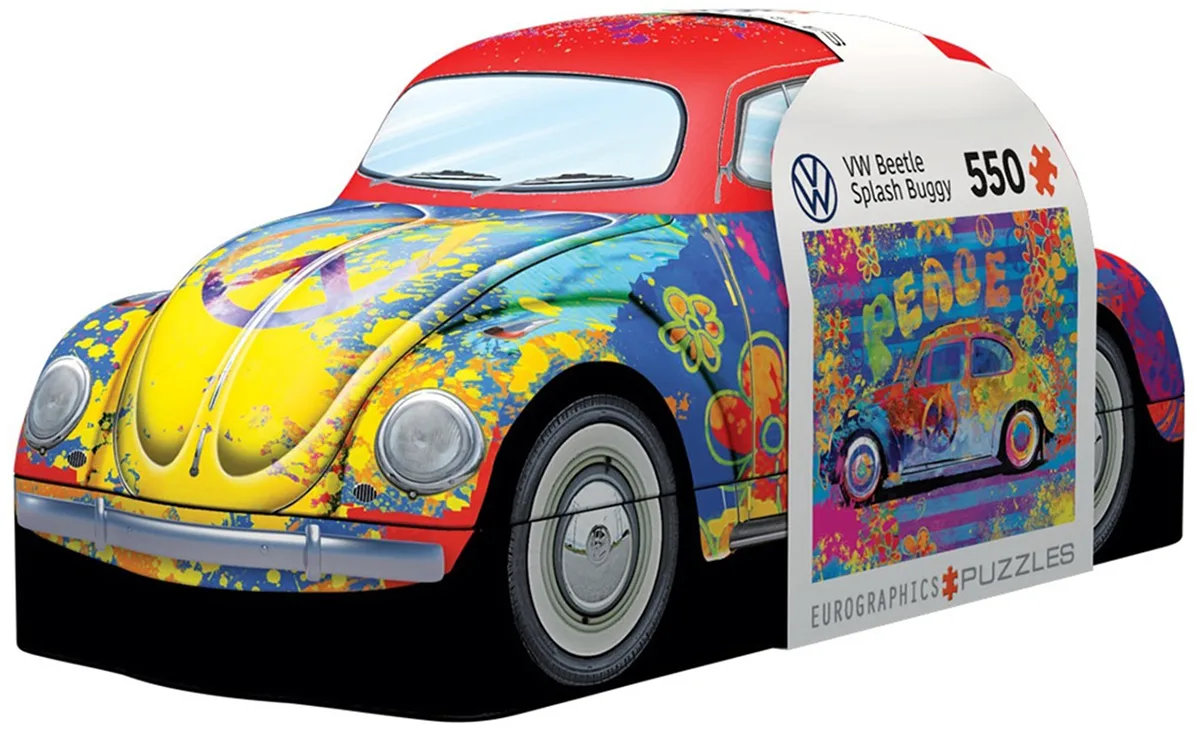 VW Beetle Splash Tin Car