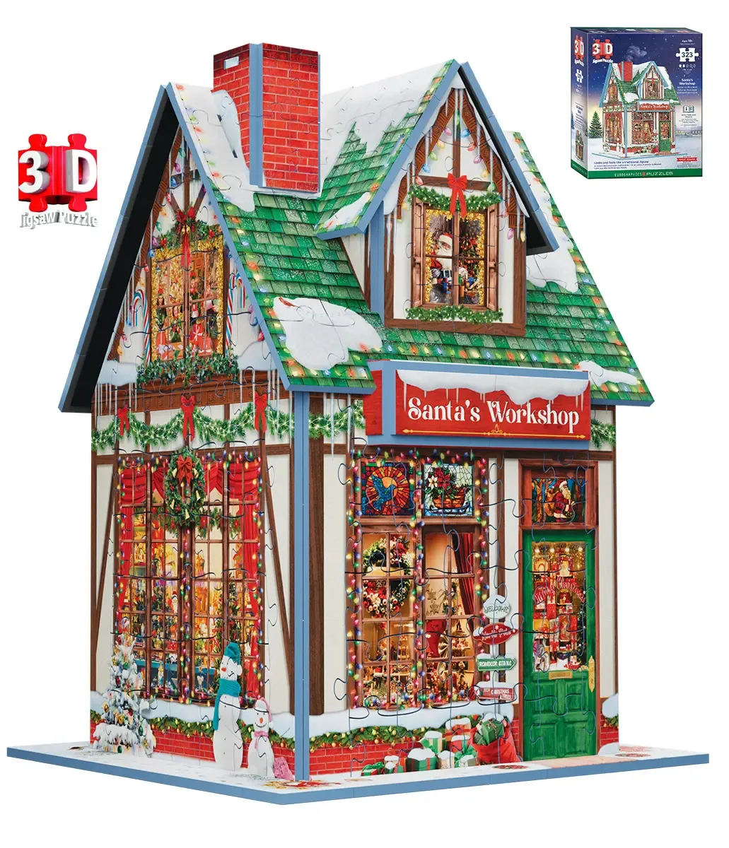 3D Puzzle - Santa's Workshop