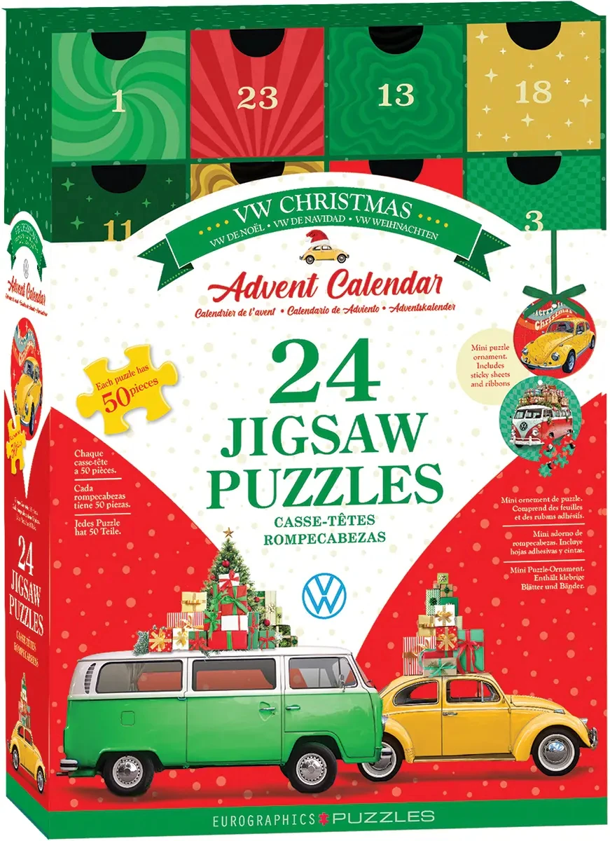 Advent Calendar - VW Groovy Christmas Travel