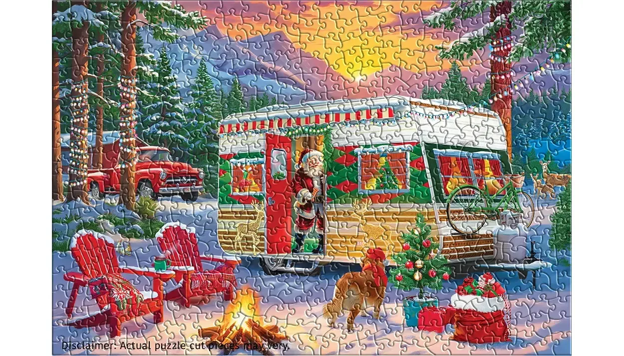 Holiday Camper Tin
