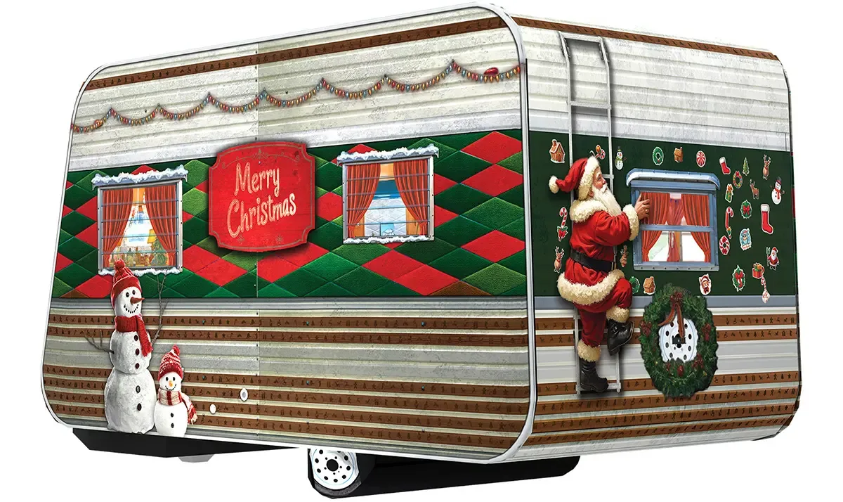 Holiday Camper Tin