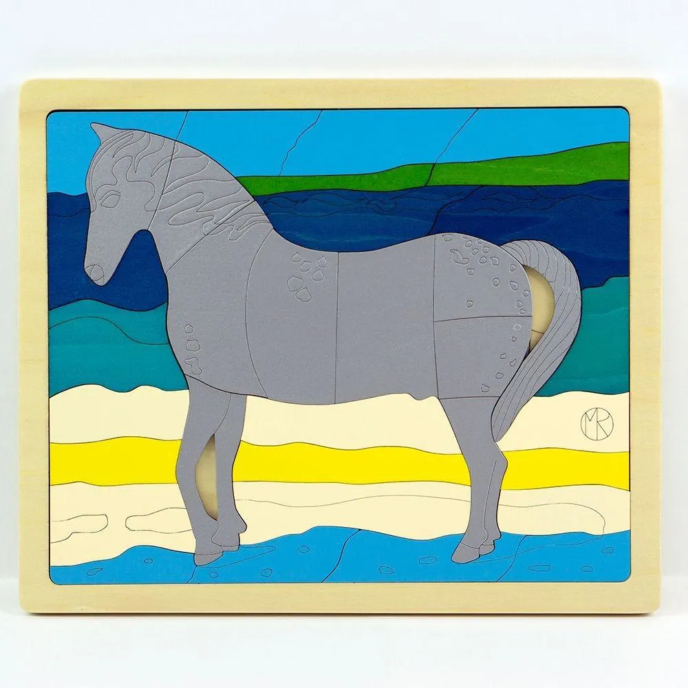 Connammara Stallion With  Mare Horse