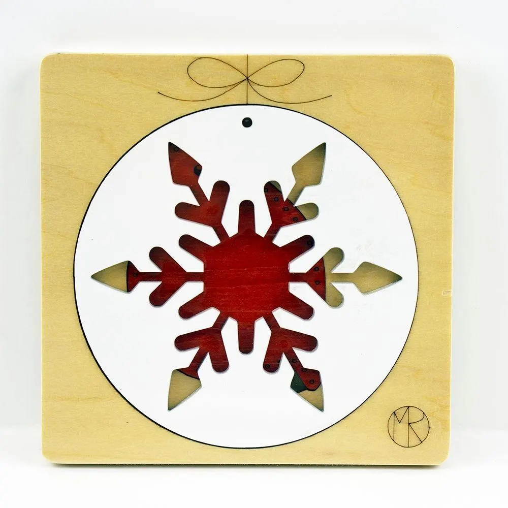 Christmas-Snowflake Birds