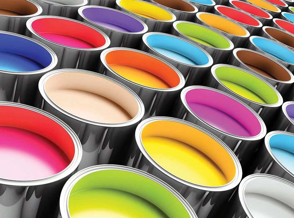 Paint Cans Collage
