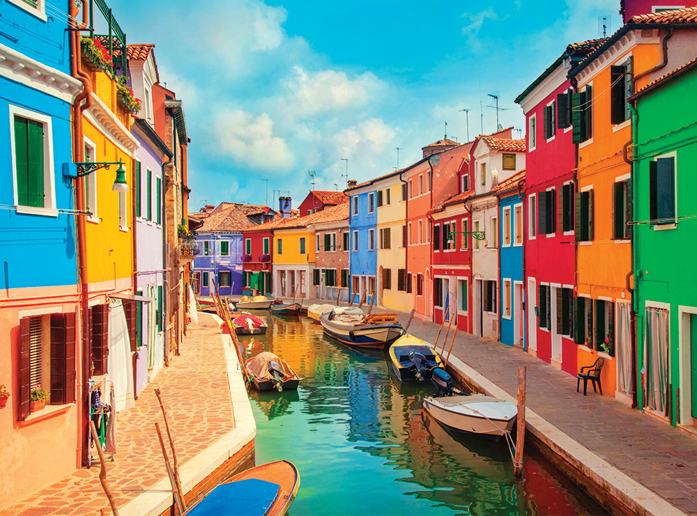 Venice Canal Travel Jigsaw Puzzle