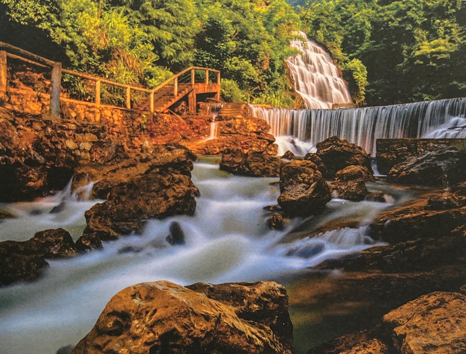 Scenic Waterfall Landscape