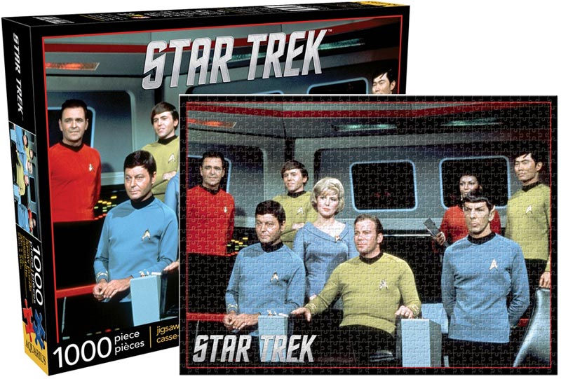 Star - Trek Cast Famous People Jigsaw Puzzle