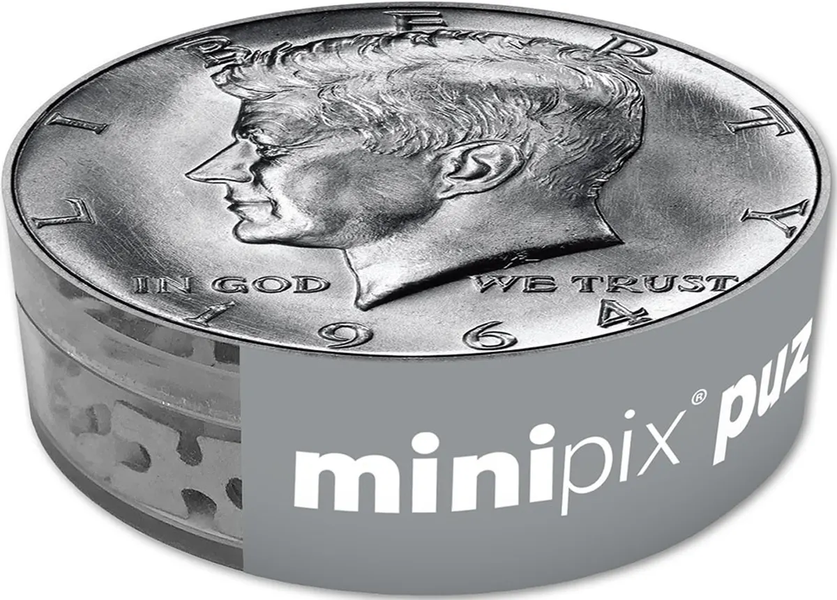 JFK Half Dollar MiniPix&reg; Puzzle