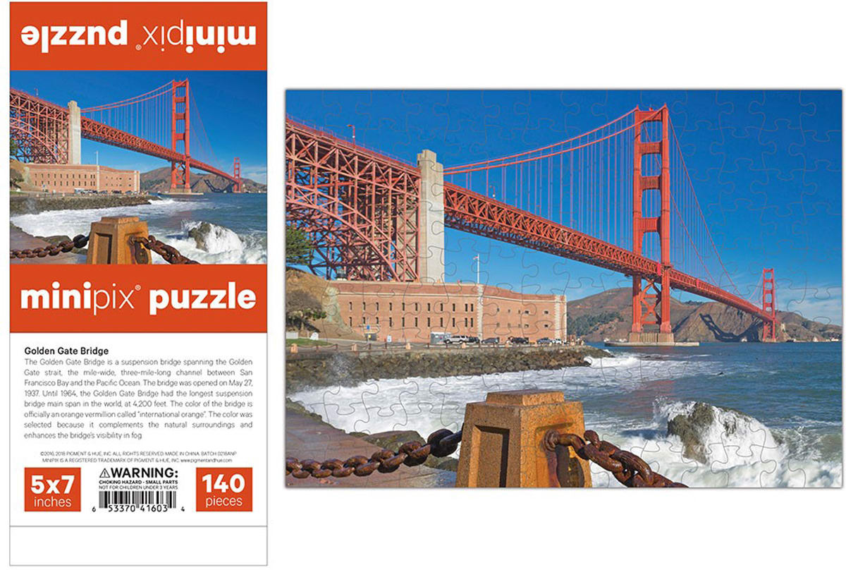 Golden Gate Bridge MiniPix&reg; Puzzle
