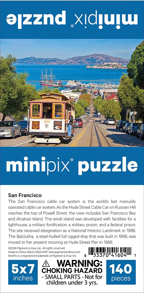 San Francisco MiniPix&reg; Puzzle