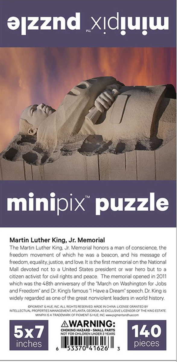 Martin Luther King, Jr. Memorial MiniPix&reg; Puzzle
