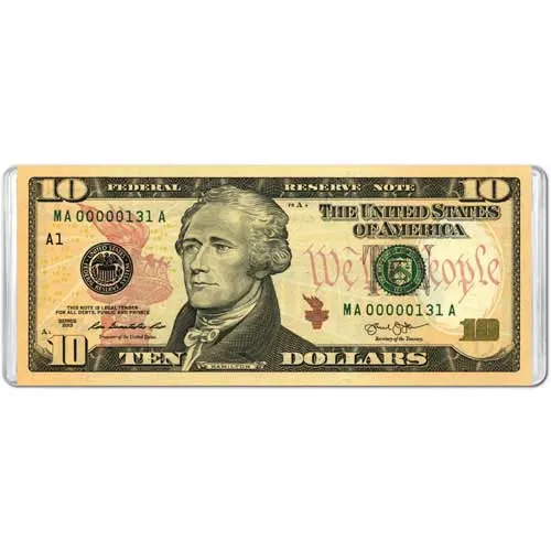 $10 Banknote Mini Puzzle History