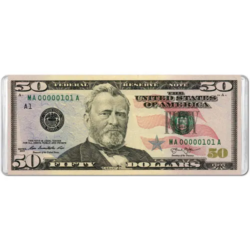 $50 Banknote Mini Puzzle History