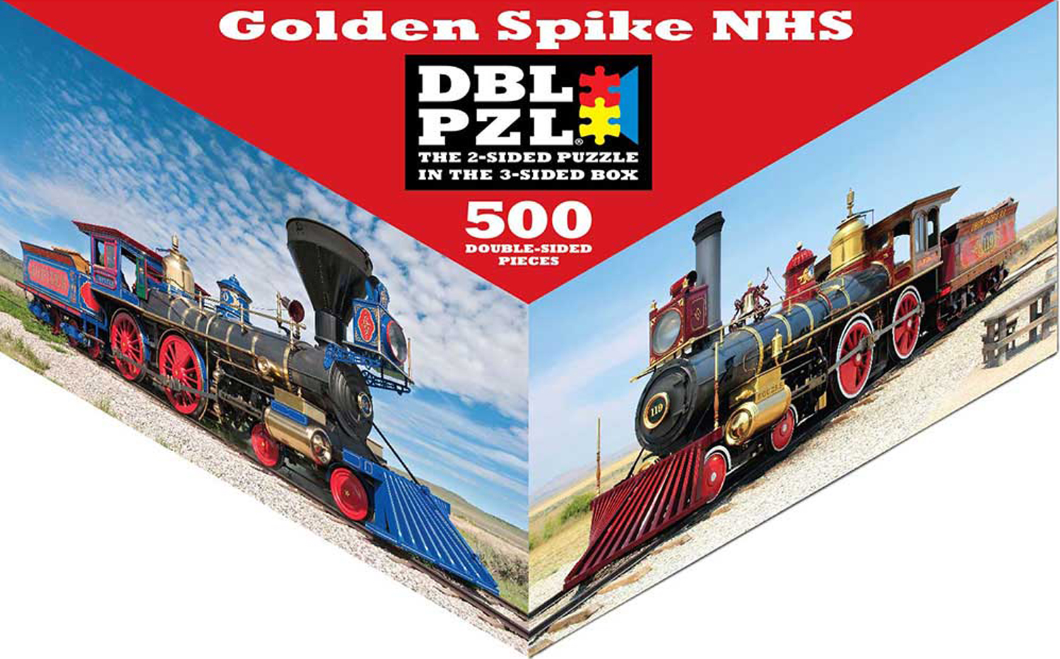 Golden Spike NHS Train Jigsaw Puzzle