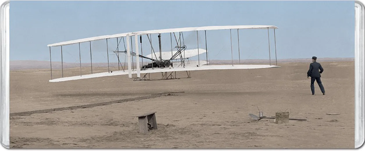 Wright Brothers National Memorial Mini Puzzle Plane