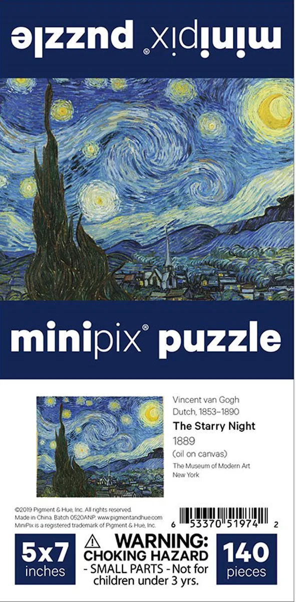 Starry Night MiniPix&reg; Puzzle