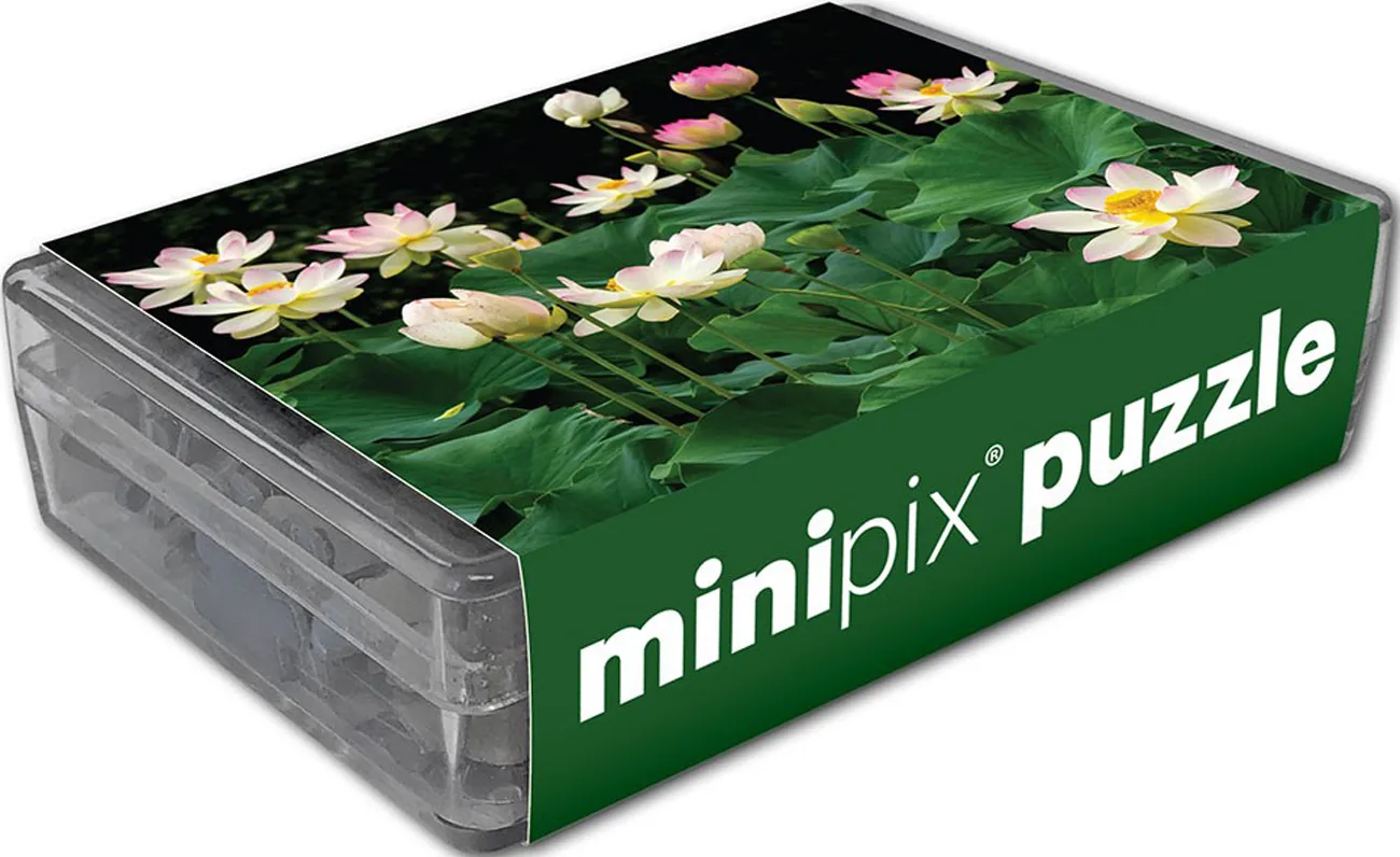 Lotus Flowers MiniPix&reg; Puzzle
