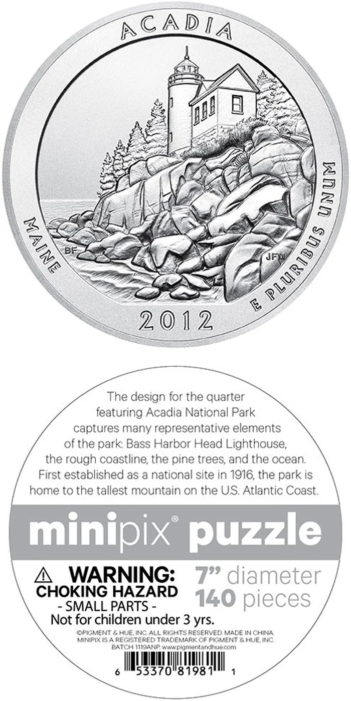 Acadia National Park MiniPix&reg; Puzzle
