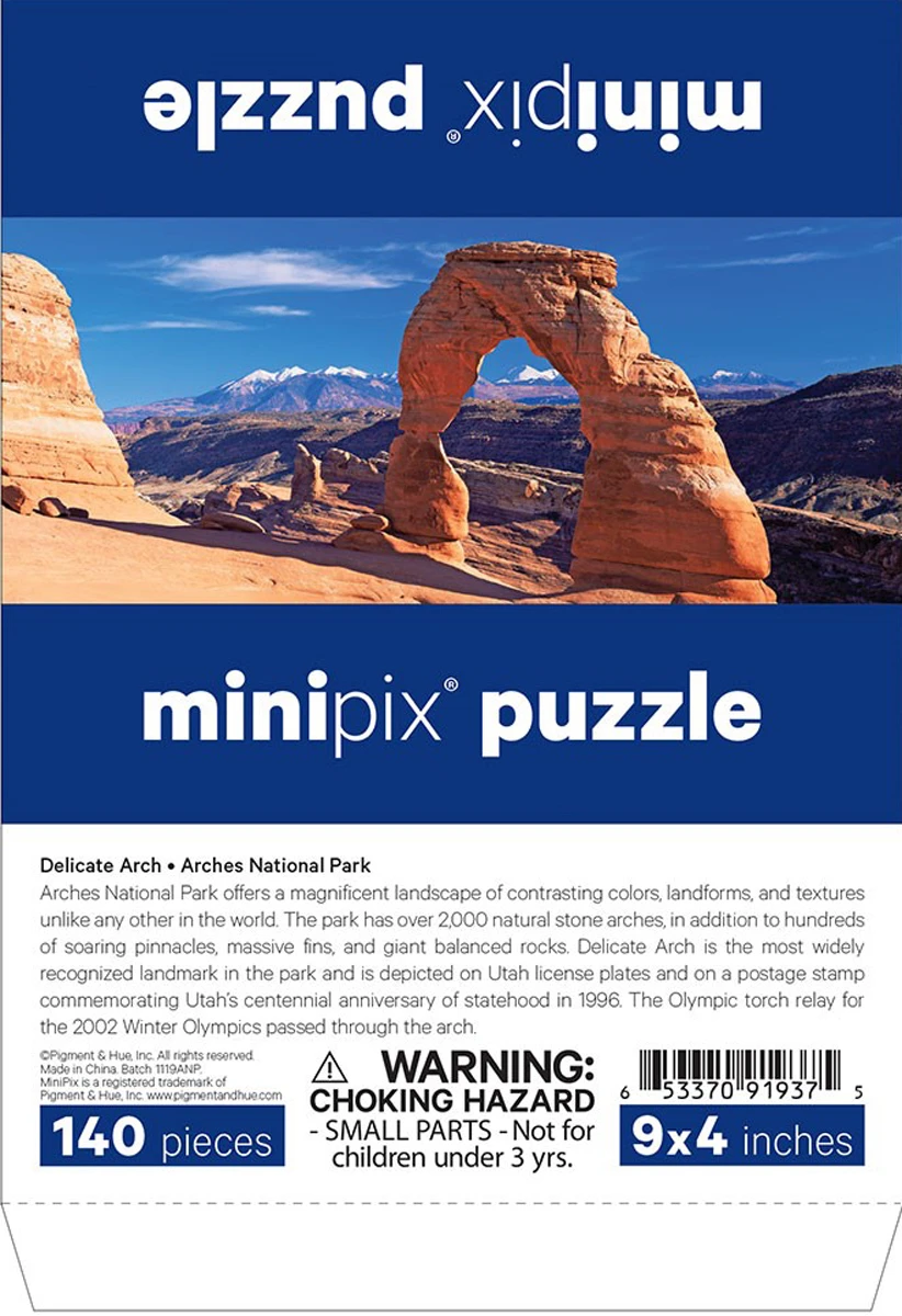 Delicate Arch MiniPix&reg; Puzzle