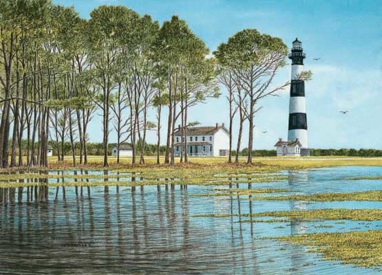 Bodie Island Reflections Lighthouse