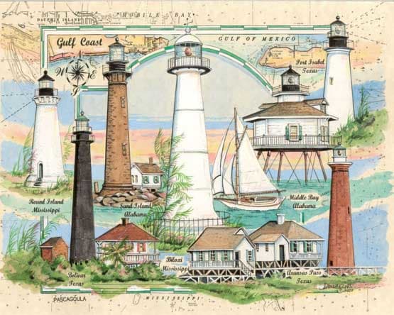 Lighthouses of the Gulf of Mexico Lighthouse