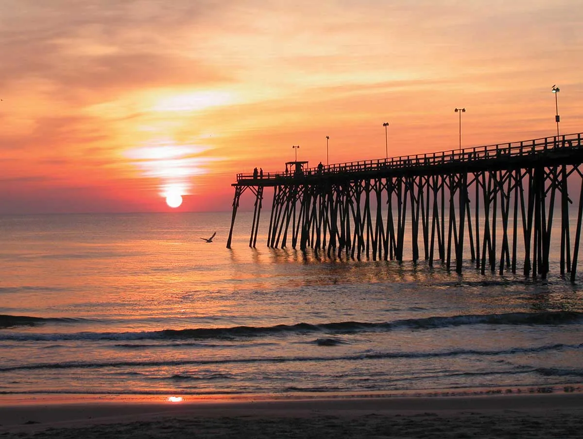 Sunrise Pier Beach & Ocean