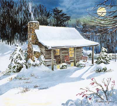 Time Stands Still Winter Jigsaw Puzzle