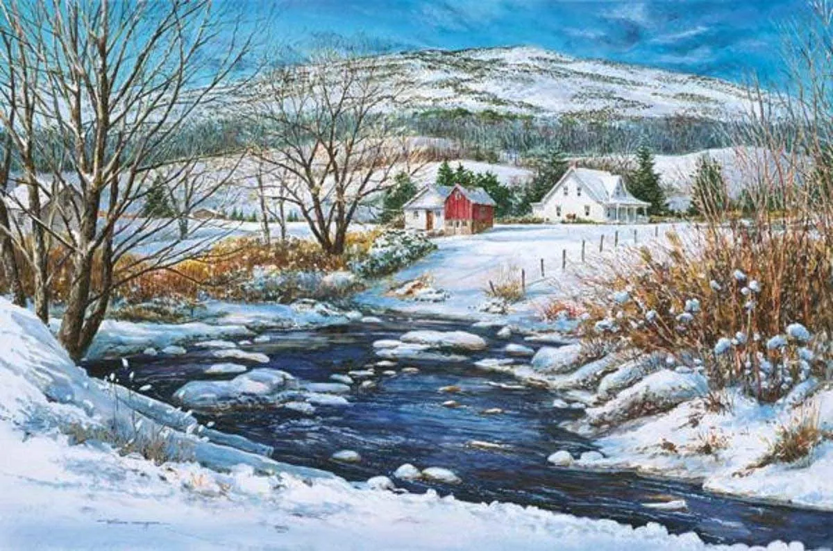 Below the Foothills Countryside