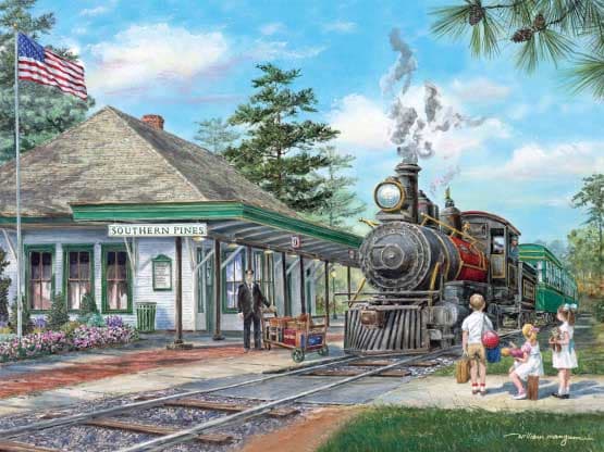 Southern Pines Station Train