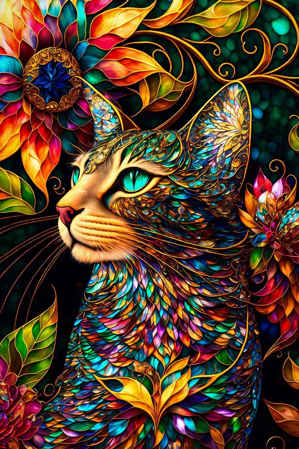 A Happy Cat Cats