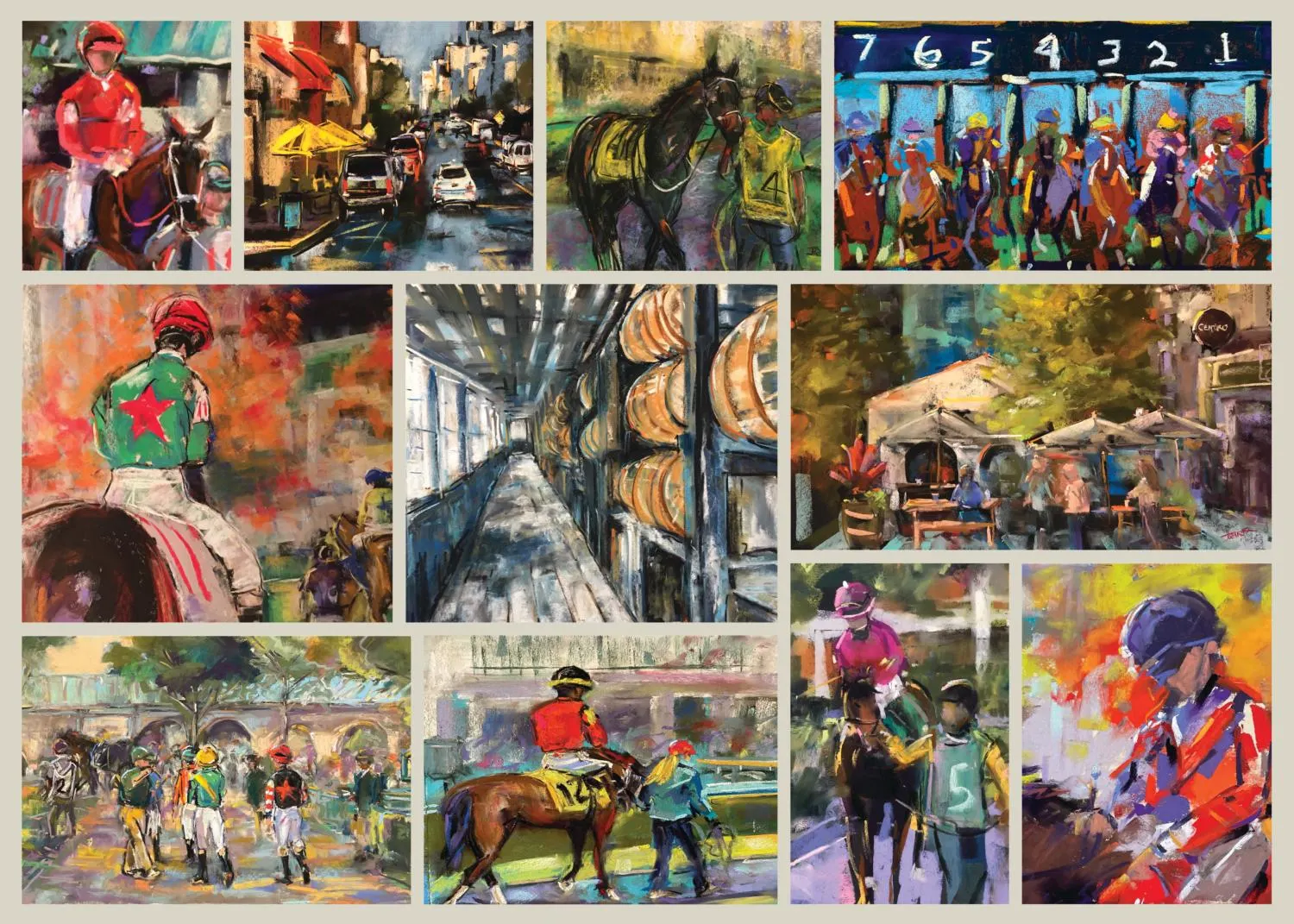 Lexington Collage Horse