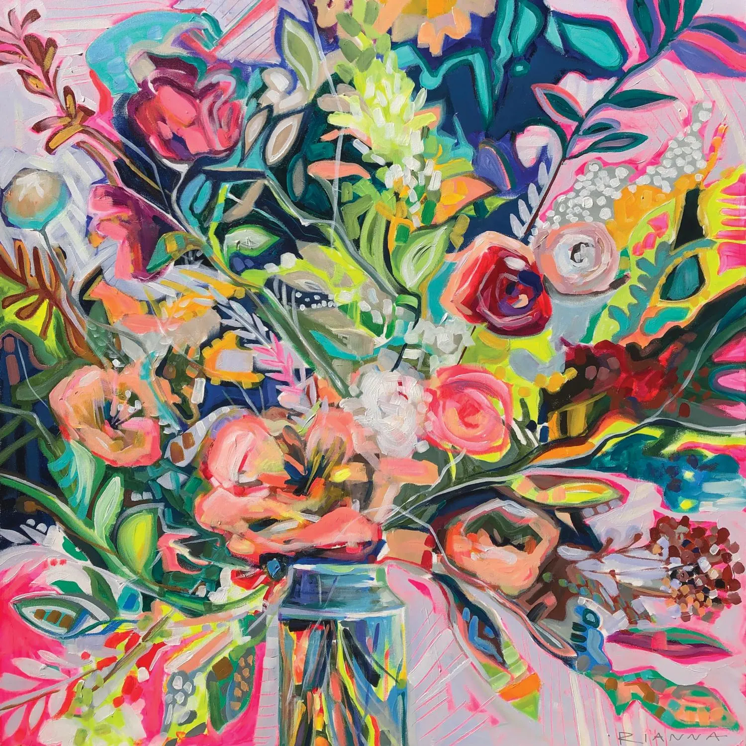 Rosy Retrospection Flower & Garden