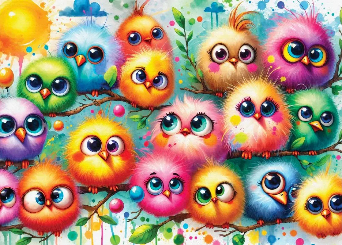 Feathers Of Fun Birds