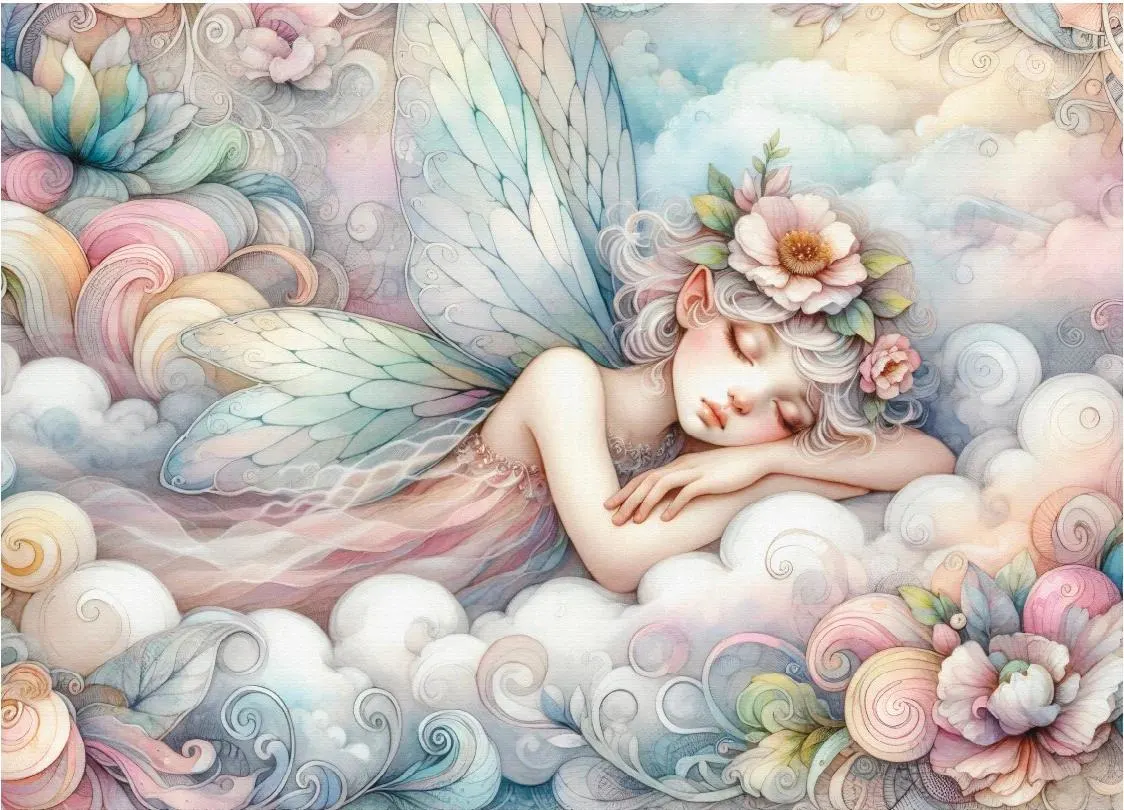 Serene Fairy Rest Fairy