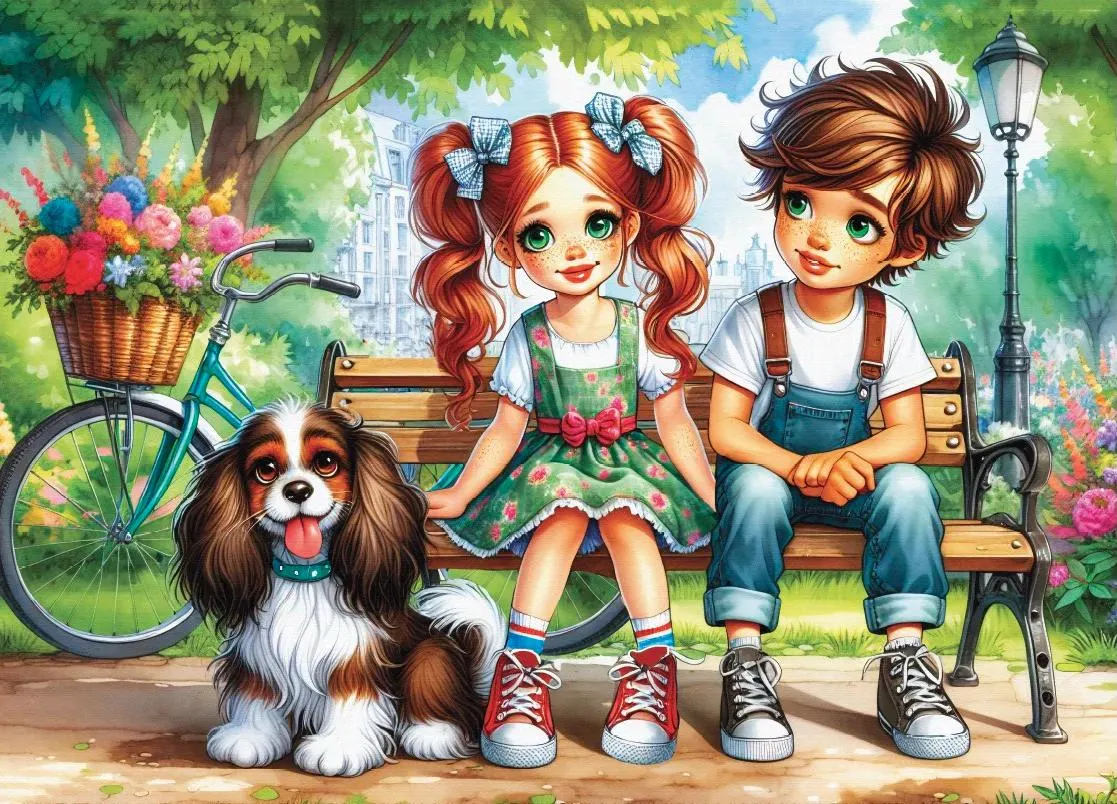 Vintage Summer Afternoon People
