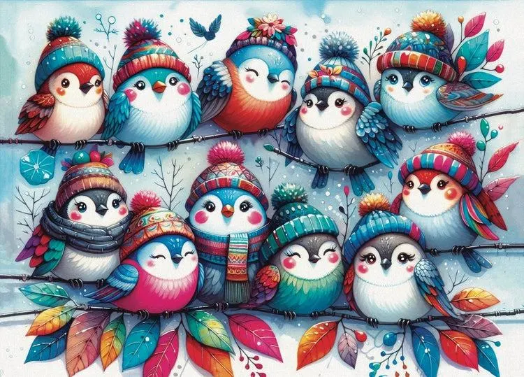 Waiting For Spring Birds