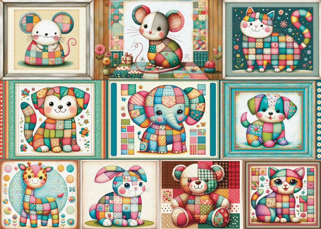 Patchwork Animal Parade