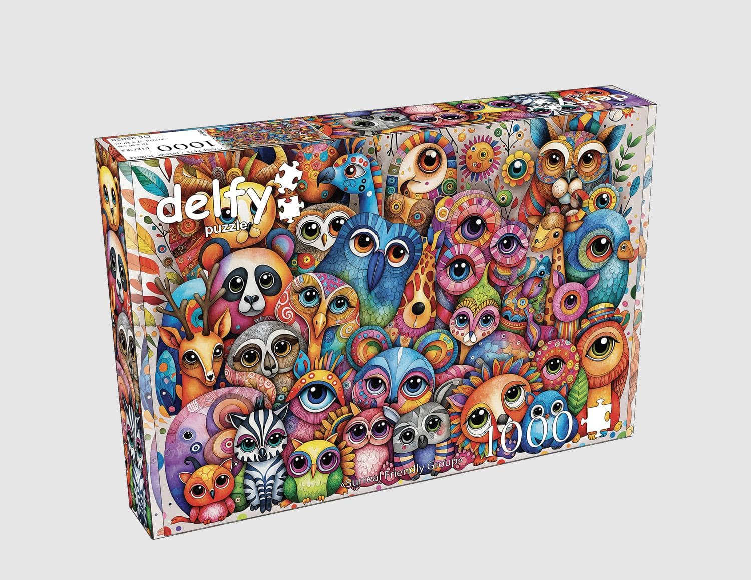 Surreal Friendly Group Animals