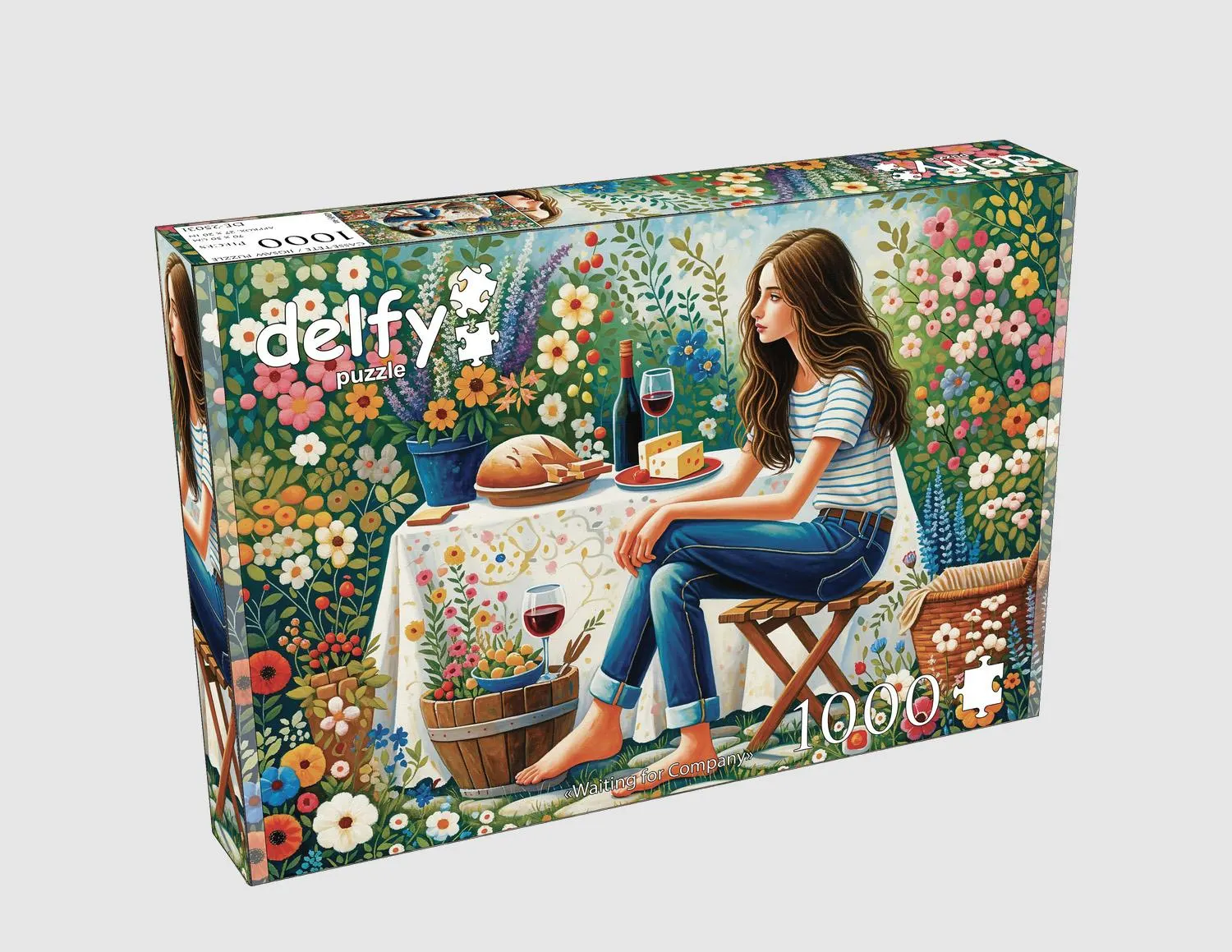 Waiting For Company Flower & Garden