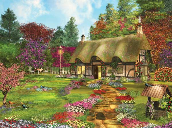 Country Path Countryside Jigsaw Puzzle