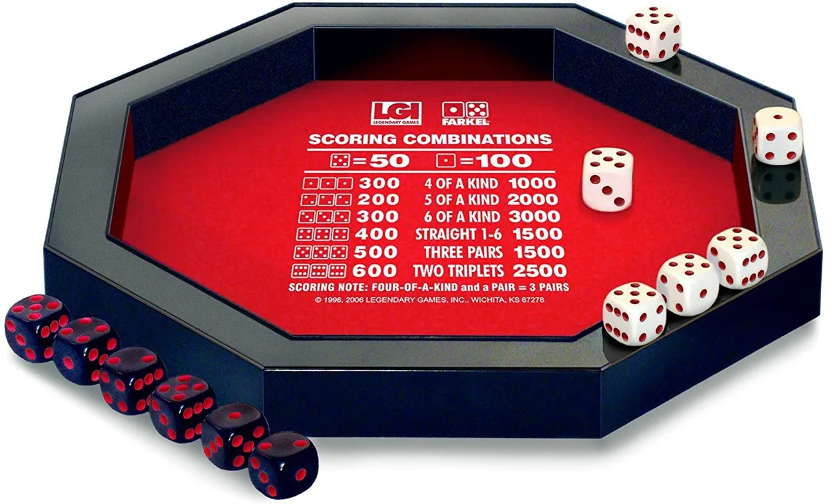 Farkel Rolling Tray Set