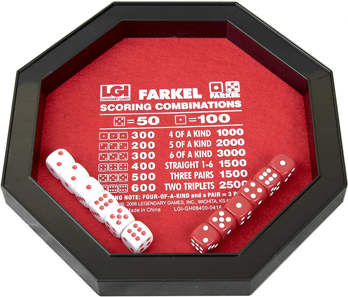 Farkel Rolling Tray Set